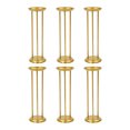 thumbnail image 2 of 6PCS Gold Wedding Flower Stands Anniversary Party Decorative Flower Stand Table Centerpieces Decor, 2 of 19