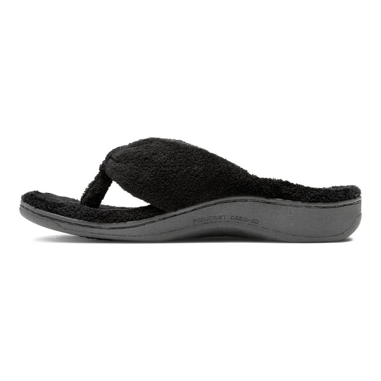 Vionic Women's Indulge Gracie Slippers Black 10M