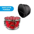 thumbnail image 4 of Tarola Herch Profesional 14x8" Rameada de Acero Rojo Con Funda, 4 of 6