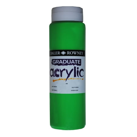 UPC: 5011386063355 | Daler-Rowney Graduate Acrylic  500ml Bottle  Leaf Green