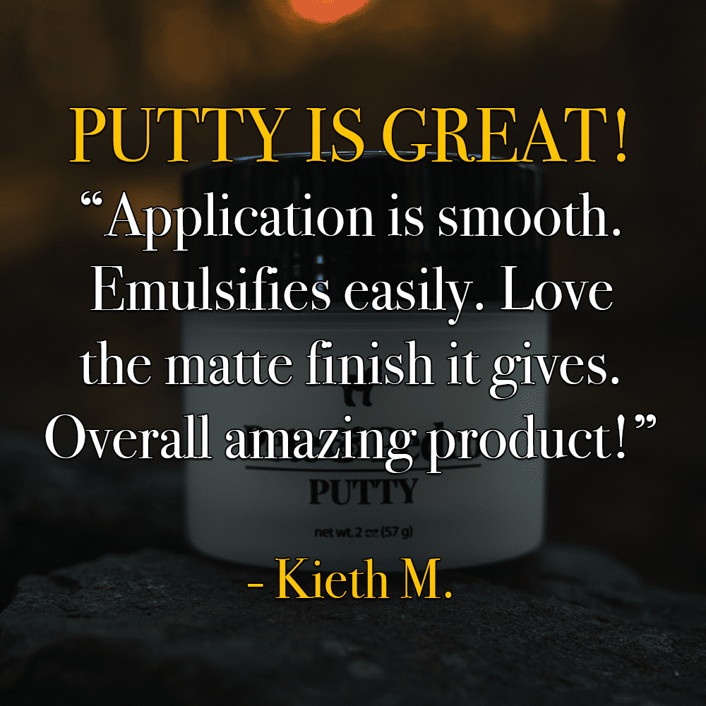 Pete & Pedro PUTTY - Hair Putty for Men Strong Hold and Low Shine, 2 oz.