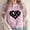 Pink F Women Clothing, variant on Summer kttectoa Loose Fit Pleated Tunic Tops Valentines Day Going Out Tops for Women Heart Graphic Tee Tops Crewneck Short Sleeve Blouse Tops for Women Loose Fit Casual Daily Wear