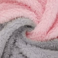 thumbnail image 6 of IROINNID Women's Shearling Jacket Long Sleeve Contrast Color Hoodie Outwear, Casual Autumn and Winter Patchwork Color Female Blouse Plush Cardigan Long-Sleeved Jacket, 6 of 6