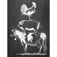 thumbnail image 2 of Phillip, Jamie 25x32 White Modern Wood Framed Museum Art Print Titled - Farm Animals, 2 of 4