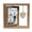Beige, variant on Chmadoxn Picture Frames,Rotating Floating Photo Frames Double-Sided Display with HD Acrylic for Vertical or Horizontal Tabletop Display, Gift for Mom