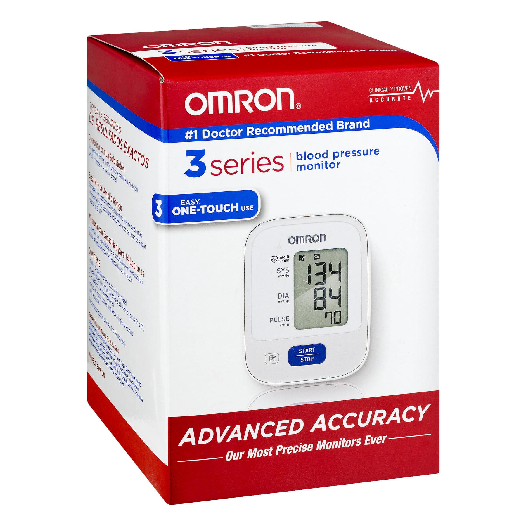 OMRON BP710N 3 Series Advanced-Accuracy Upper Arm Blood Pressure Monitor