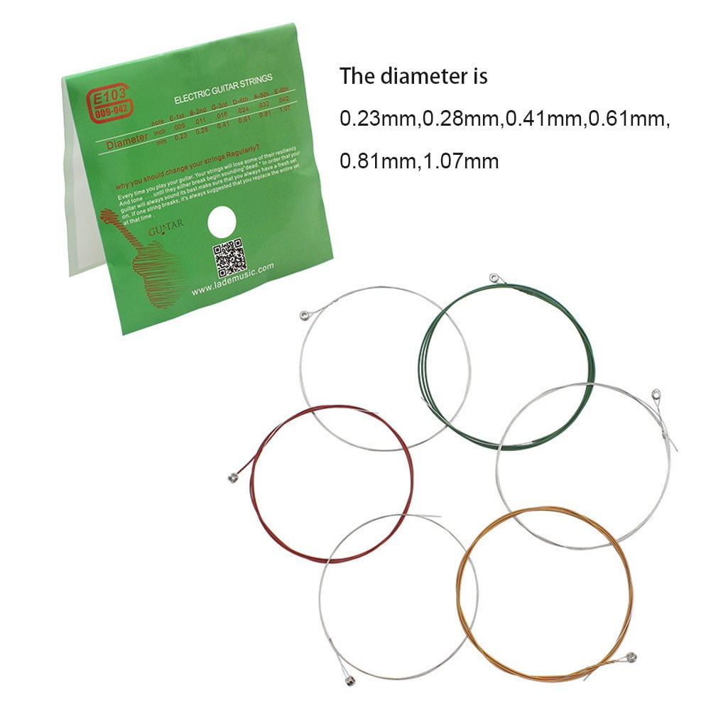 IRIN E103 Electric Guitar Strings Metal Rock Nickel Wound String