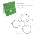 thumbnail image 1 of 6Pcs Irin E103 Electric Guitar Strings Metal Rock Nickel Wound String Colourful Guitar Strings Musical Instruments, 1 of 10
