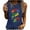 DT-Navy, variant on Women's Colorful Fish Graphic Tank Top - Polyester Casual Summer & Beach Wear, Vibrant for Vacations