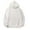 White, variant on Women's Sparkle Solid Color Hooded Sweatshirt with Pocket, Oversized Long Sleeve Pullover, Soft Comfortable Casual Streetwear for Spring Fall Daily Wear, Work, Sports and Loungewear Black L