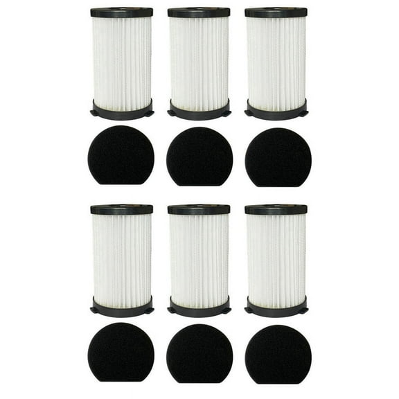 6 PCS Hepa Filter for D600 D601 Thunderbrush 520 Corded Vacuum Cleaner Elements