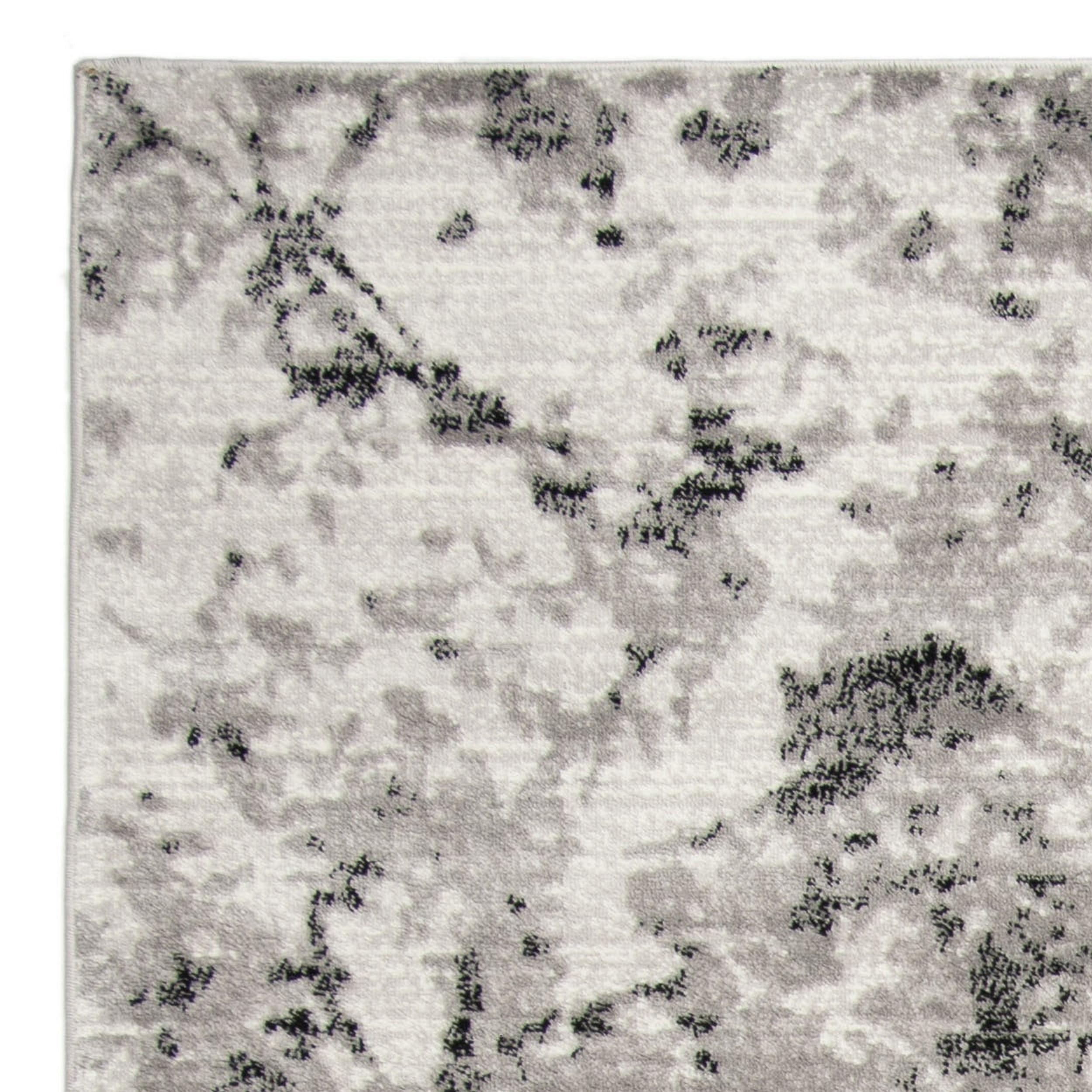 SAFAVIEH Skyler Joisse Abstract Area Rug, Grey/Ivory, 9' x 12'