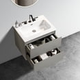 thumbnail image 2 of 24" Bathroom Vanity with Ceramic Sink | Modern Design for Bathroom Decor | Soft - closing Drawers and E1 Grade Boards | Organize Bathroom Items with Style and Quietness, 2 of 6