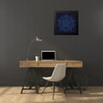 thumbnail image 4 of Hogan, Melody 20x20 Black Modern Framed Museum Art Print Titled - Deep Blue Kolidescope, 4 of 5