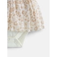 thumbnail image 2 of Wonder Nation Baby Girls Tutu Dress with Short Sleeves, Sizes 0/3M-24M, 2 of 3