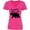 Hot Pink, variant on Inktastic Granny Bear in Black Women's V-Neck T-Shirt