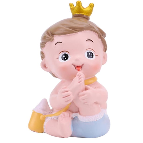 1 pieza de decoración para pastel de muñeca bebé