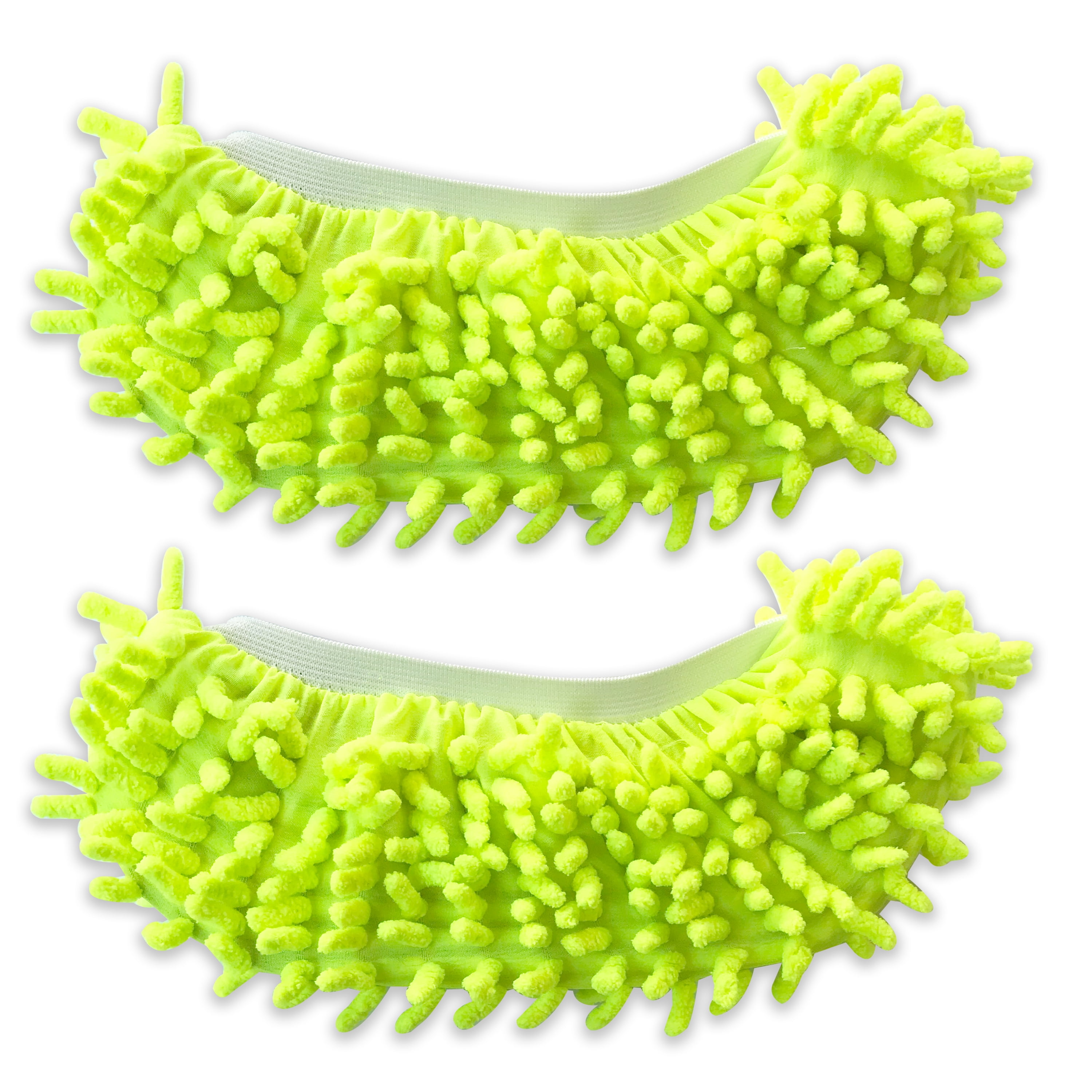 Manunclaims Mop Slippers for Floor Cleaning, Washable Reusable Shoes Cover,  Microfiber Dust Mops Mop Socks for Women Men Kids Foot Dust Hair Cleaners  Sweeping House Office Bathroom Kitchen 