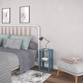 thumbnail image 2 of Ada Home Decor Furniture Petrol Blue 2 Tier Nellie Nightstand, 2 of 6