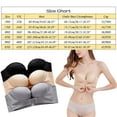 thumbnail image 3 of Everyday Bras for Women Extra Large Bras Seamless Bras Maximum Support Sports Bras for Women Women Bra Pack Women Bras Wireless Low Back Bras for Women Sports Bra with Cups plus Size Multicolor 70D, 3 of 9