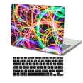 thumbnail image 4 of KSK KAISHEK Hard Protective Shell Case Cover Only Compatible MacBook Air 13.6 inchs with Touch Bar Type C + Black Keyboard Cover Model: A2681 m2 (Purple series 0290), 4 of 5