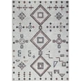 thumbnail image 2 of Nicole Curtis Machine Washable Series 1 Diamond Ivory/Multi 5'3" x 7'3" Area Rug, (5x7), 2 of 9