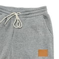 thumbnail image 5 of CONZONE Mens Workout Pants Wide Leg Elastic Waist Drawstring Cargo Joggers For Men Relaxed Fit Cozy Fall Winter Sports Trousers With Pockets, 5 of 9