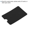 thumbnail image 4 of Funda Protectora Uxcell NFC Fundas para tarjetas de crédito bloqueadoras de RFID Negro 15Pack, 4 of 5