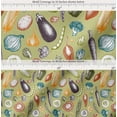 thumbnail image 2 of Soimoi Beige Cotton Cambric Fabric Mixed Vegetable Print Fabric by Yard 42 Inch Wide, 2 of 7