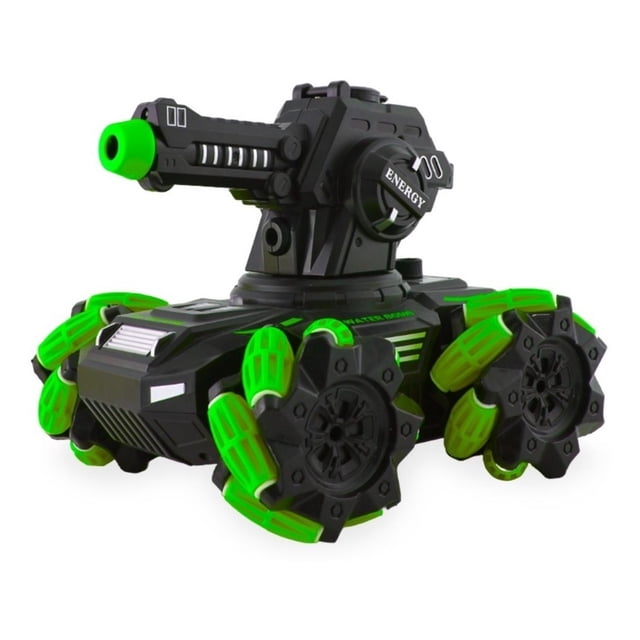 Tanque A Control Remoto Rm Regalomex Lanza Bolas De Hidrogel verde M RCP1193920