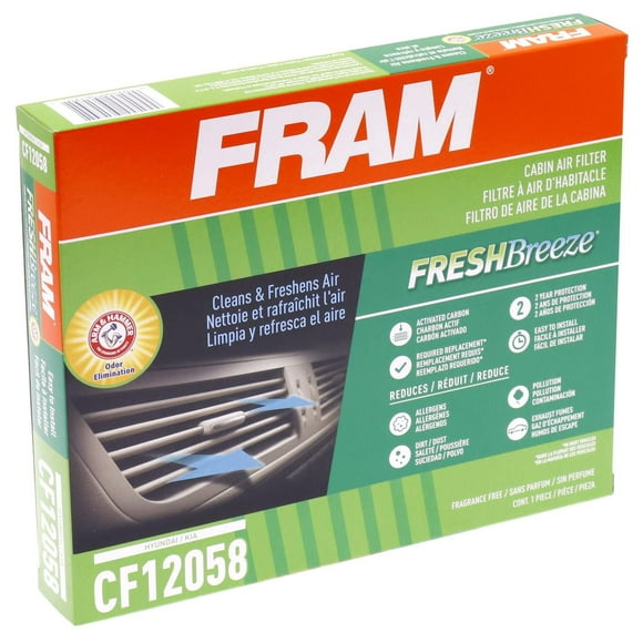 CF12058 Filtre à air FRAM® FB 98 % d'efficacité de filtration