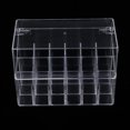 thumbnail image 4 of 2x Lápiz labial transparente acrílico Organizador cosmético Maquillaje Maquillaje Soporte Caja de estante Regalo espacios Zulema Organizador de lápiz labial acrílico, 4 of 8