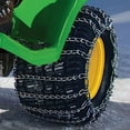 thumbnail image 4 of OakTen Set of 2 18x9.5x8 Tire Chains for Lawn Garden Tractors Mowers and Rider 2-Link Lawn Tractors Tire Chains, 4 of 5