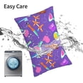 thumbnail image 6 of Cauagu Chemistry Tools Print Pillow Covers with Envelope Closure,1PC Pillow Cases Decorative Pillow Case for Bed & Couch, Pillows Not Included-14"x20", 6 of 6