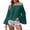 Army Green, variant on Tops for Women Trendy 2026 Off The Shoulder Chiffon Blouses Dressy Casual Bell Long Sleeve Shirts Tunics Summer Clothes Army Green XL