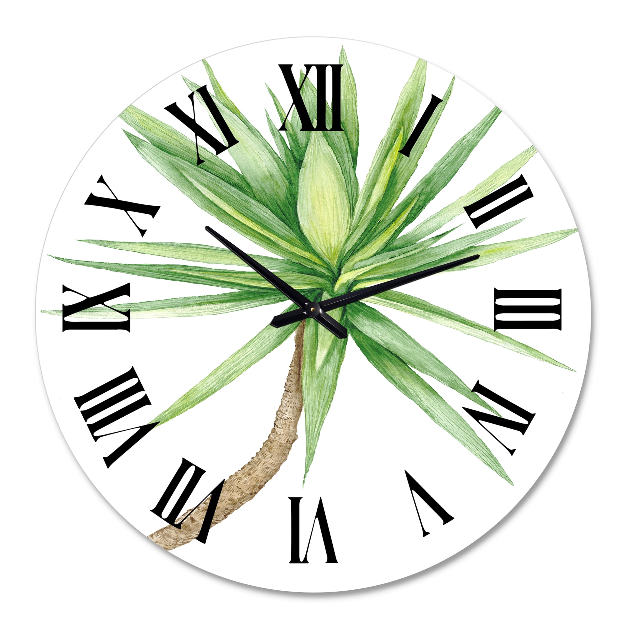 Designart 1 in Quartz Traditional Wall Clock