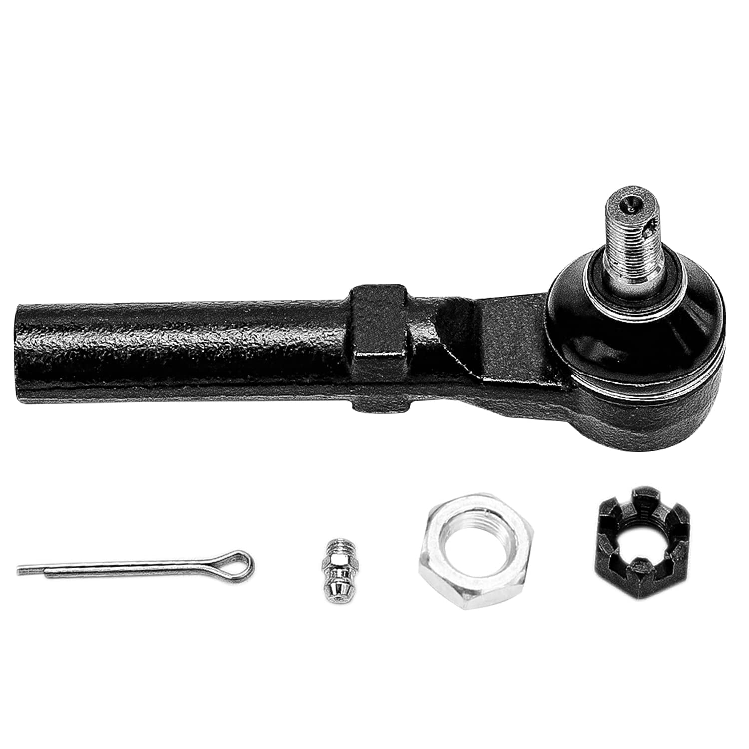 Detroit Axle - 4pc Front Tie Rods Ball Joints for Subaru Forester Impreza Legacy Crosstrek Saab 9-2x