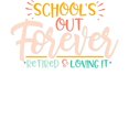 thumbnail image 3 of CafePress - School's Out Forever, Retired Teacher Last Pajamas - Women's Short Sleeve Print T-Shirt and Pants Light Cotton Pajama Set, 3 of 7