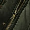 thumbnail image 4 of Mens Winter Thickened Plus Size Padded Windproof Warm Cotton Padded Coat, 4 of 9