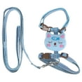 thumbnail image 3 of Harnais pour Chat Anti-Perte, Harnais pour Chat Ajustable Harnais pour Animal Sangle avec Laisse Gilet pour Chat avec Laisse pour Gilet pour Chat pour Animal Bleu,Orange,Vert, 3 of 8