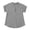 Grey, variant on Otqutp Girls Shirts Short Sleeve Cotton Linen Dress Shirt Button Down Top Tees V Neck Trendy Tshirt Loose Fit Tops for Teen Tee Tops