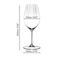 thumbnail image 3 of RIEDEL Performance Riesling Machine-Made Crystal Clear Glass Set with Light Optic Bowl and Dishwasher Safe for Fruit-Forward White Wines (4-Pack), 3 of 5