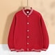 thumbnail image 4 of Chaquetas Blancas Hombre Béisbol Primavera 2024 Casual Blanco Abrigos, 4 of 4