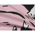 thumbnail image 5 of oneOone Rayon Light Pink Fabric Mountain Pattern Dress Material Fabric Print Fabric By The Yard 56 Inch Wide, 5 of 5