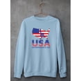 thumbnail image 3 of Usa Independence Day. Sweatshirt Men -Image by Shutterstock, Male x-Large, 3 of 4