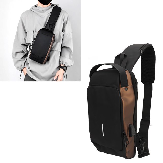 Mochila impermeable con bandolera bolsa de carga USB multiusos ANGGREK Otros