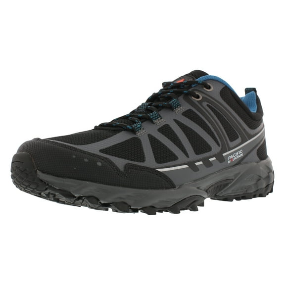 Pacific Mountian Griggs Hiking Boots Mens Shoes Size 9, Color: Asphalt/Black/Blue