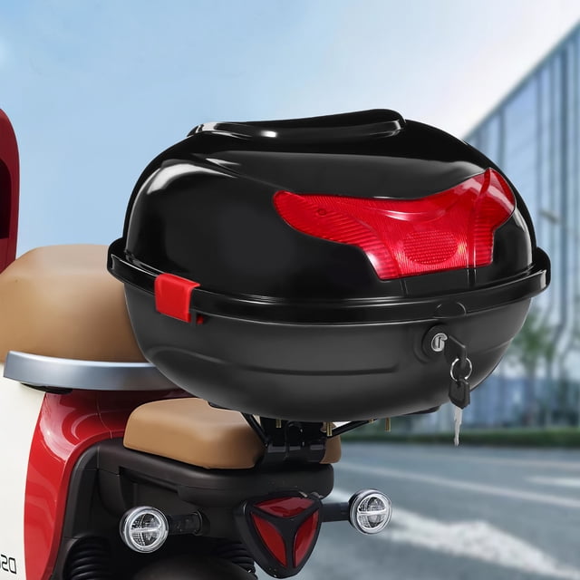 BESTYASH Trasera Universal Para Motocicleta Con Reflector Y Fácil Instalación