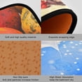 thumbnail image 3 of SKYSONIC Autumn Mini Pumpkins Kitchen Rugs 2 Pieces, Berries Chestnuts Vintage Floor Mat Room Area Rug Washable Carpet Perfect for Living Room Bedroom Entryway, 3 of 7