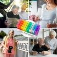 thumbnail image 7 of Monthly Pill Organizer – Am/Pm Daily Pill Organizer 32 Compartments for Each Day, Pill Dispenser and Dispenser Caddy That Helps You Organize Your Life, Perfect for Supplements and Medication, 7 of 7